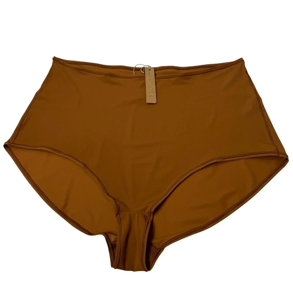 SKIMS‎ Jelly Sheer Boy Short Lot of 2 Copper 3X